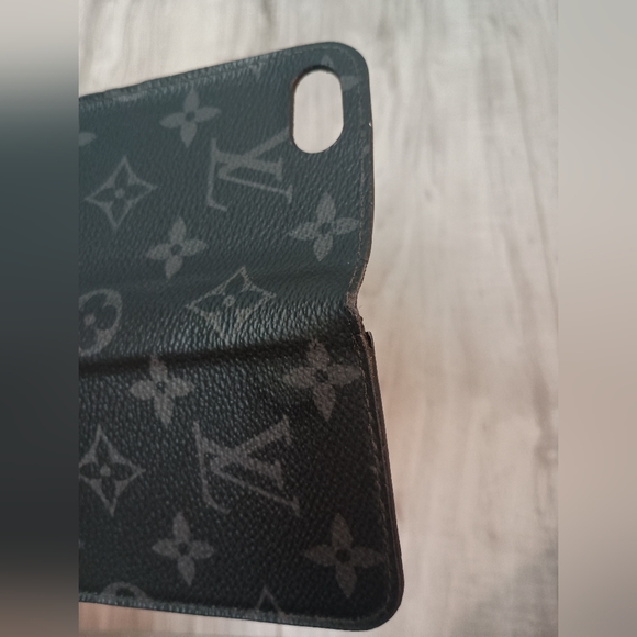 Authentic Louis Vuitton Monogram Phone Folio Case iPhone 7 Plus iPhone 8 Plus - Picture 5 of 9